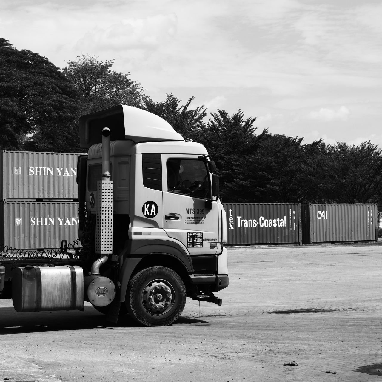 logistics truck
